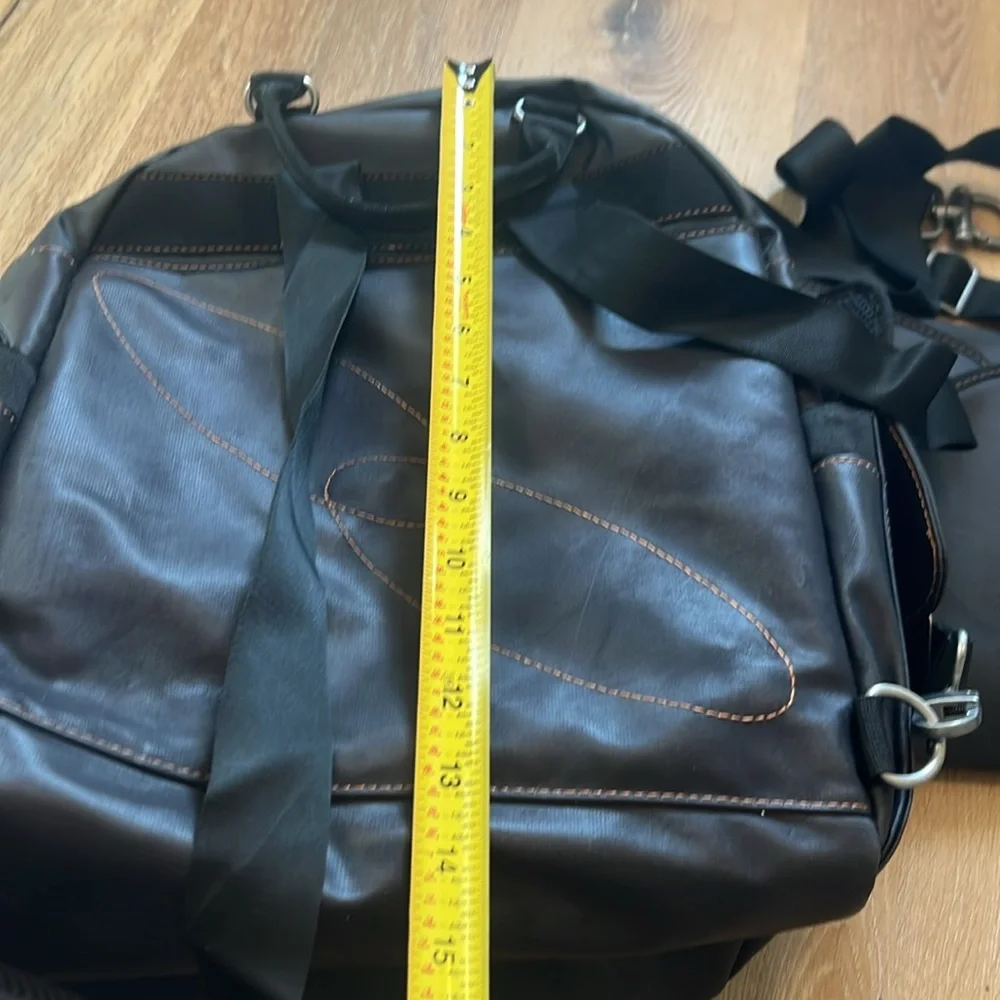 Chelsea & Scott backpack style diaper bag with optional strap